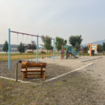 Community playground at Koocanusa Village